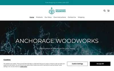 anchoragewoodworks.com snapshot