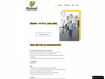manuelschrijftuwtekst.be snapshot
