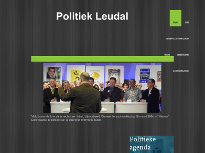 politiekleudal.nl snapshot