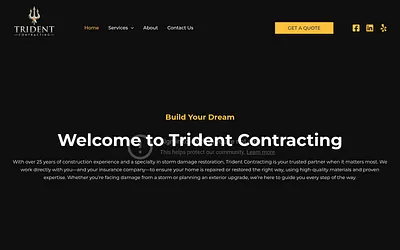 www.choosetrident.com snapshot