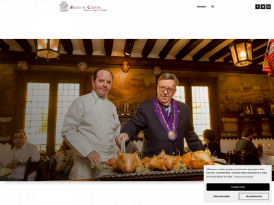 www.mesondecandido.es snapshot