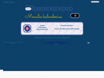 menuliokalendorius.info snapshot