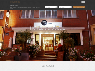 hoteldusoleil.be snapshot