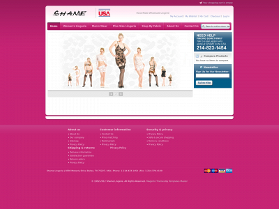 shamecatalog.com snapshot