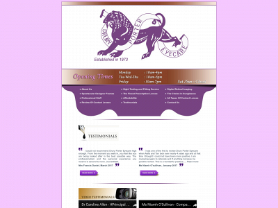 druryportereyecare.uk snapshot