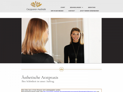 oezgoeren-aesthetik.de snapshot