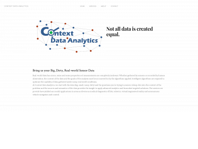 contextdataanalytics.com snapshot