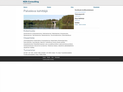 kek-consulting.fi snapshot