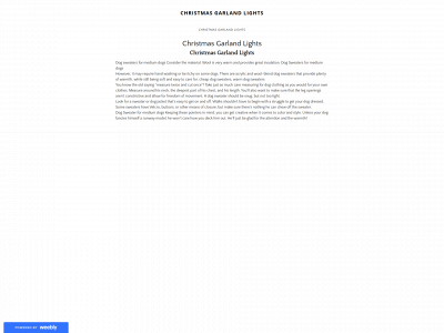 christmasgarlandlights.weebly.com snapshot