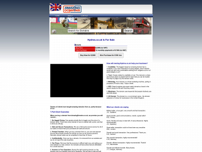 hydros.co.uk snapshot
