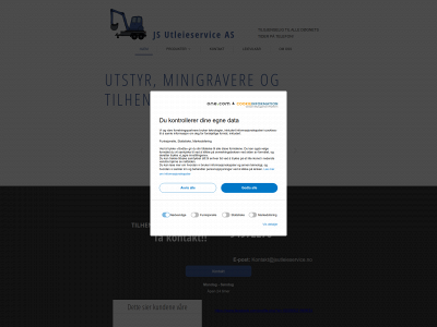 jsutleieservice.no snapshot