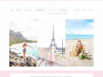 thatglobalgal.com snapshot