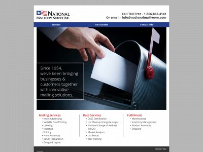 nationalmailroom.com snapshot