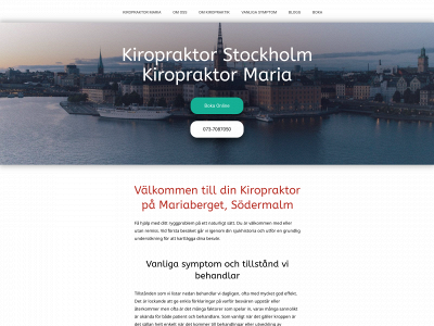 kiropraktorsthlm.se snapshot