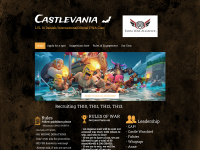 castlevania.dk snapshot