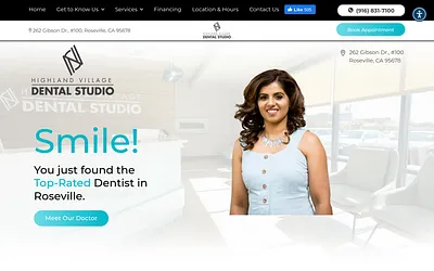 hvdentalstudio.com snapshot