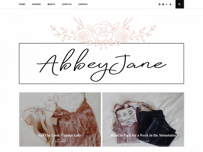 abbeyjane.com snapshot