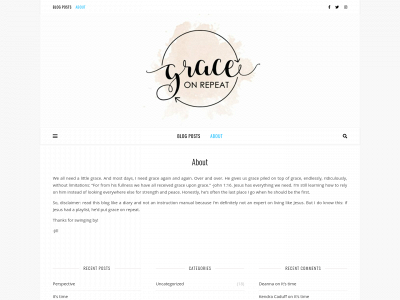 graceonrepeat.com snapshot