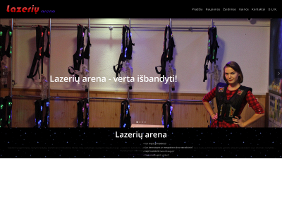 lazeriuarena.lt snapshot