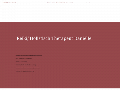 holistischtherapeutdanielle.nl snapshot