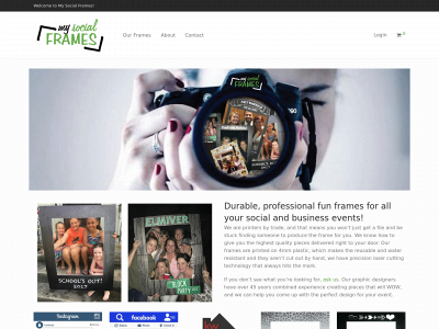 mysocialframes.com snapshot