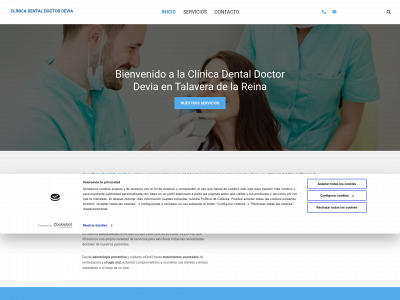 clinicadentaldevia.com snapshot