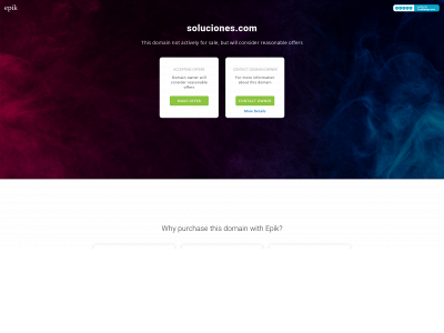 soluciones.com snapshot