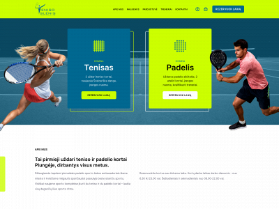 tenisoslenis.lt snapshot