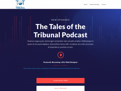 talesofthetribunal.com snapshot