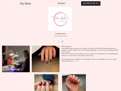 mabelle-beauty.com snapshot