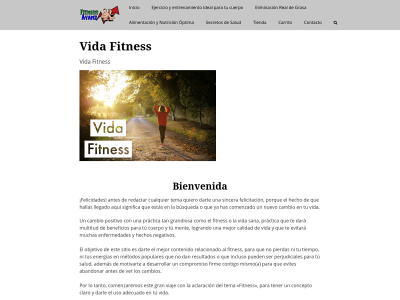fitnessavanz.com snapshot