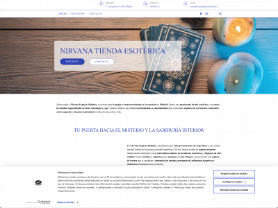 nirvanaespacioholistico.es snapshot
