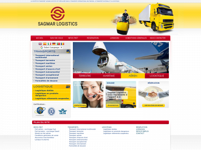 sagmar-logistics.com snapshot