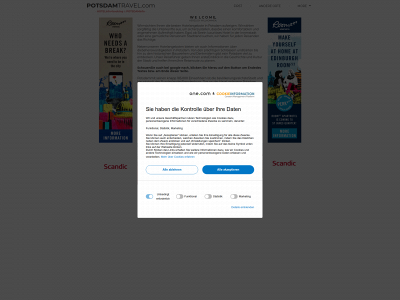 potsdamtravel.com snapshot