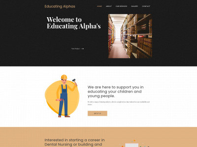 educatingalphas.co.uk snapshot