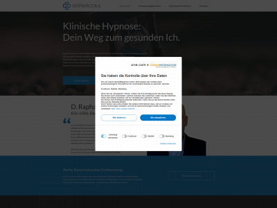 hypnocura.de snapshot