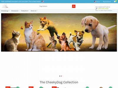 cheekypetz.com snapshot