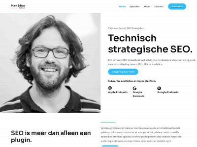 thijsvanbeers.nl snapshot