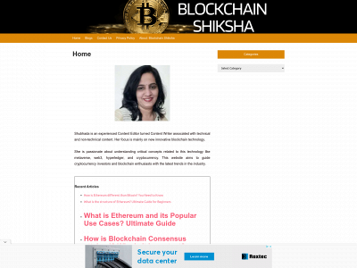 blockchainshiksha.com snapshot