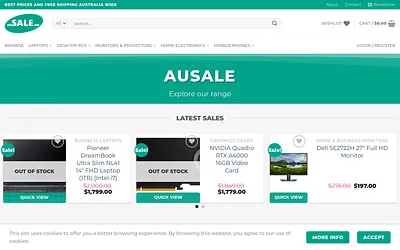 ausale.au snapshot