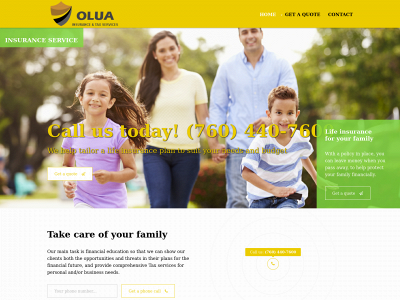 oluainsurance.com snapshot