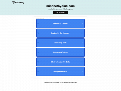 mindsetbydina.com snapshot