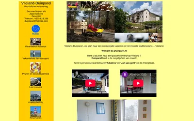 vlieland-duinparel.nl snapshot