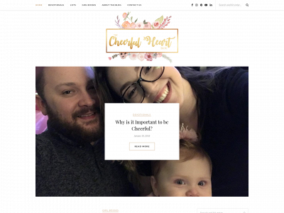 cheerfulheartblog.com snapshot