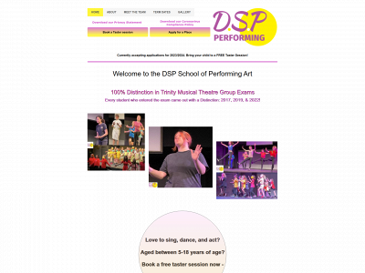 dsp-performing.org snapshot