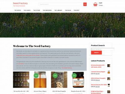 theseedfactory.us snapshot