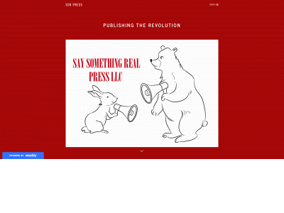 www.saysomethingrealpress.com snapshot