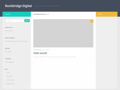 rockbridgedigital.com snapshot