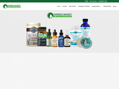 farmersmarketwellness.com snapshot