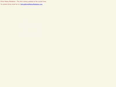 emilymalloymediation.com snapshot